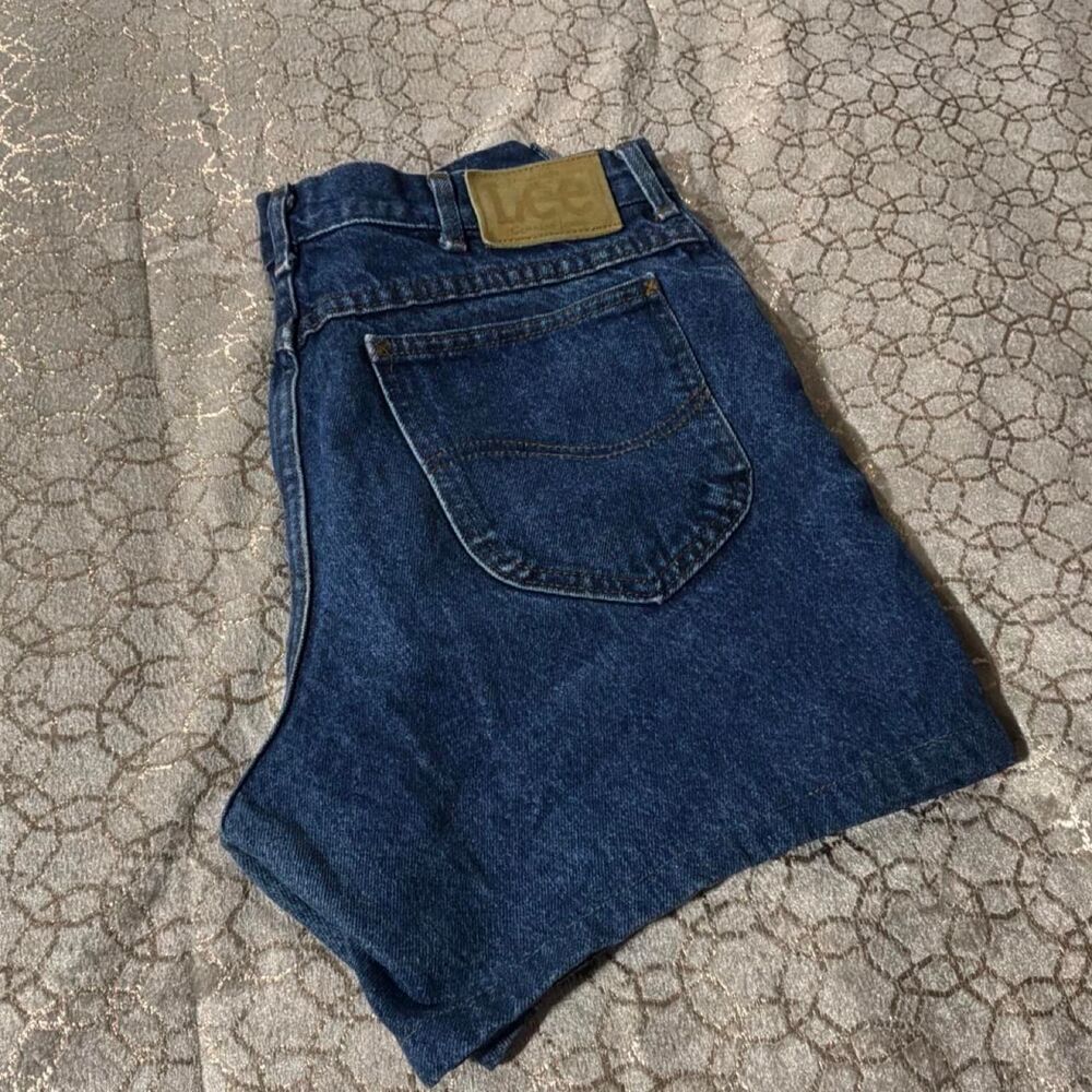 Lee Women's Blue and Navy Shorts